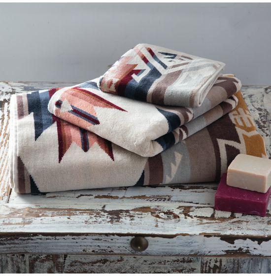 Pendleton White Sands Towels : Hand Towel