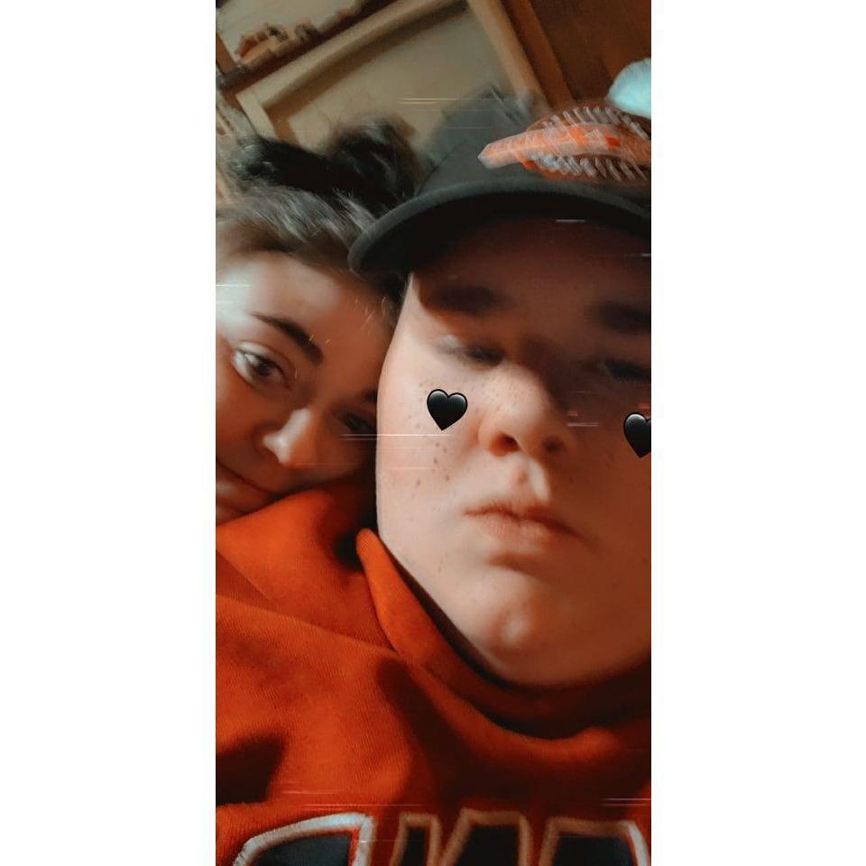 We had officially lived together one month when this picture was taken.