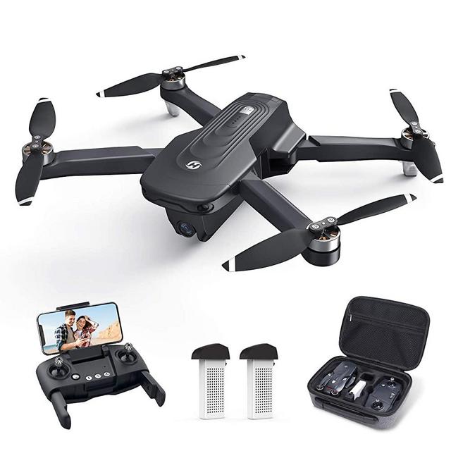 Holy Stone GPS Drone with 4K Camera for Adults - HS175D RC Quadcopter with Auto Return, Follow Me, Brushless Motor, Circle Fly, Waypoint Fly, Altitude Hold, Headless Mode, 46 Mins Long Flight
