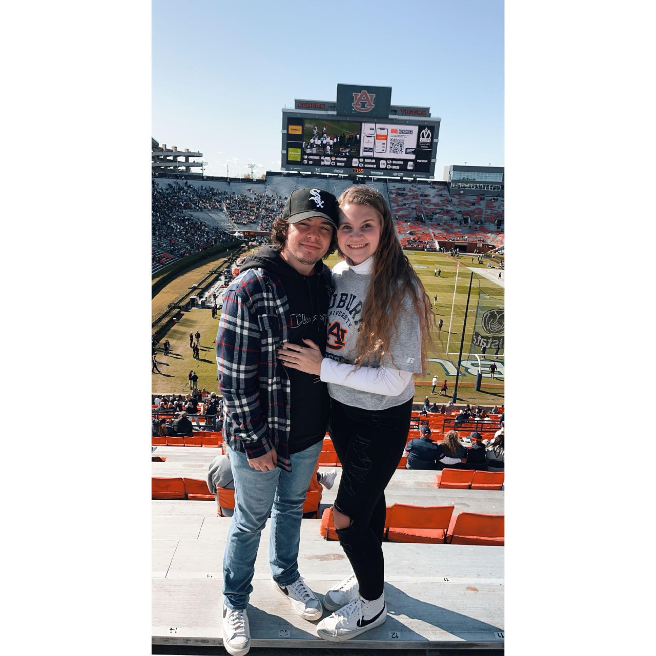 Chad's first (and probably only) Auburn game! - November 13th, 2021