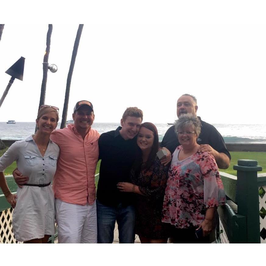 With the Unreins right after Emily and Dillan got engaged