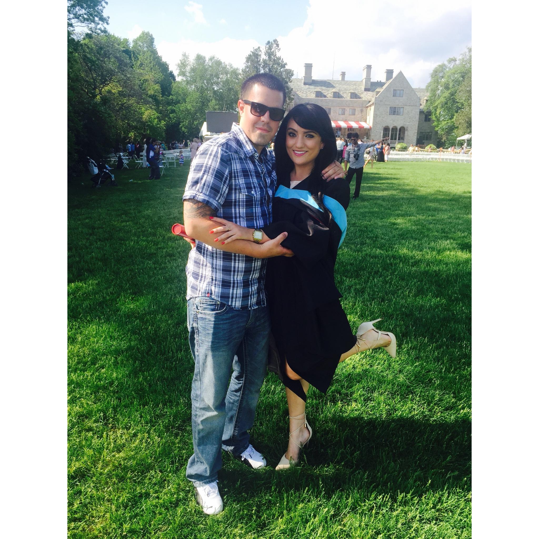 My Master's graduation.