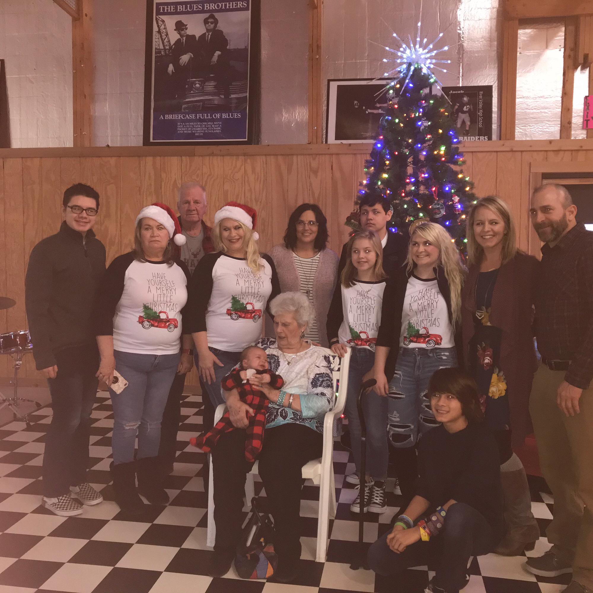 Ohio family Christmas 2018