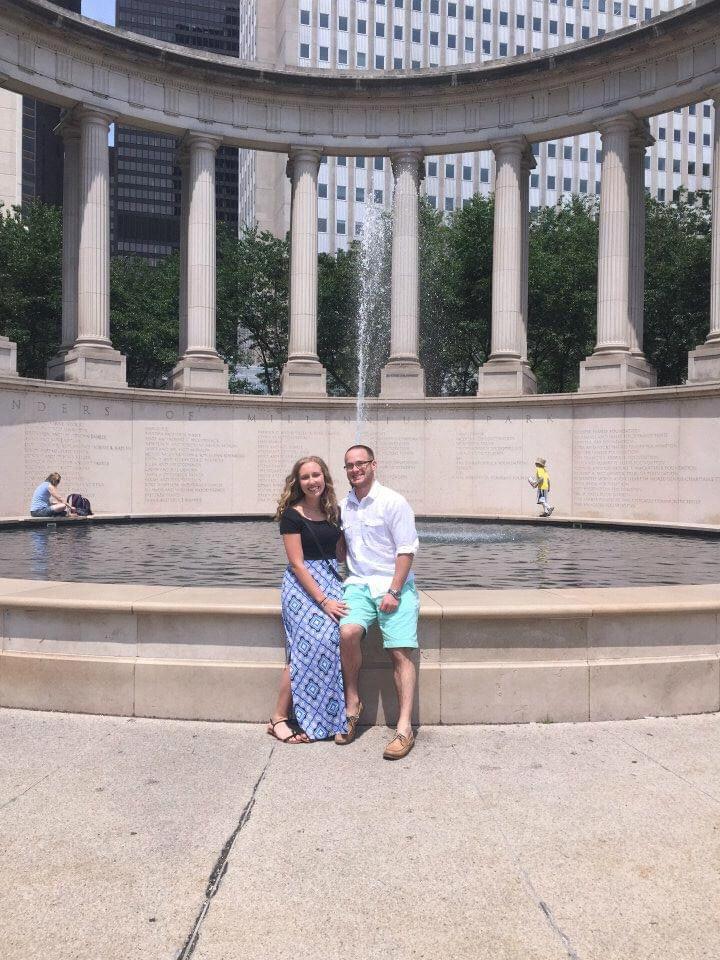 Our 4th anniversary in Chicago