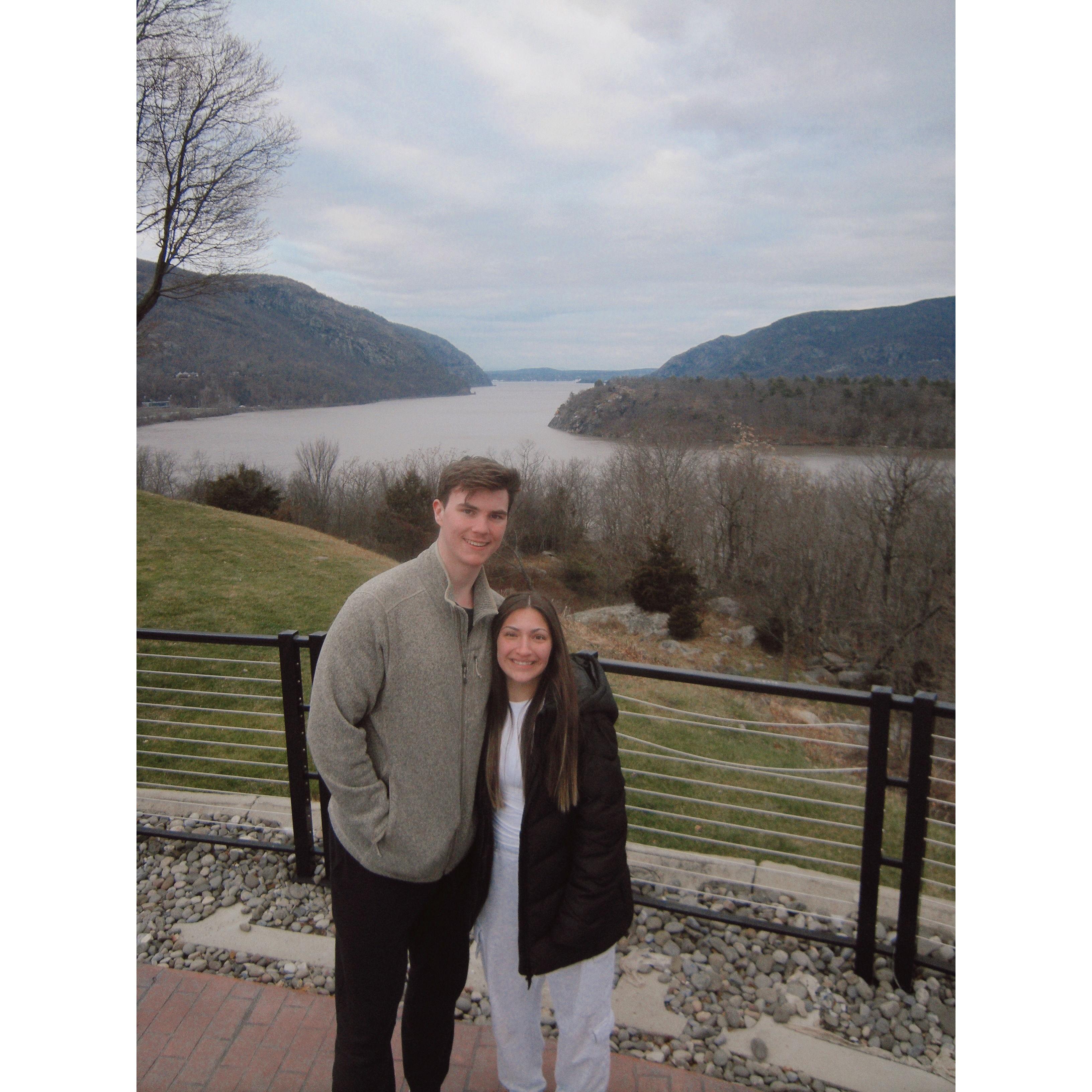 Bella's first time visiting Joey @ West Point