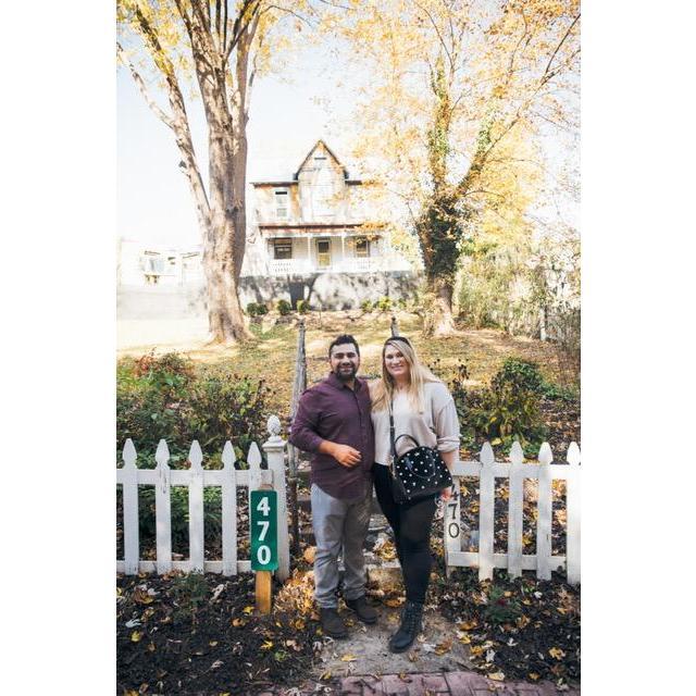 Engagement day before Roomi popped the question!