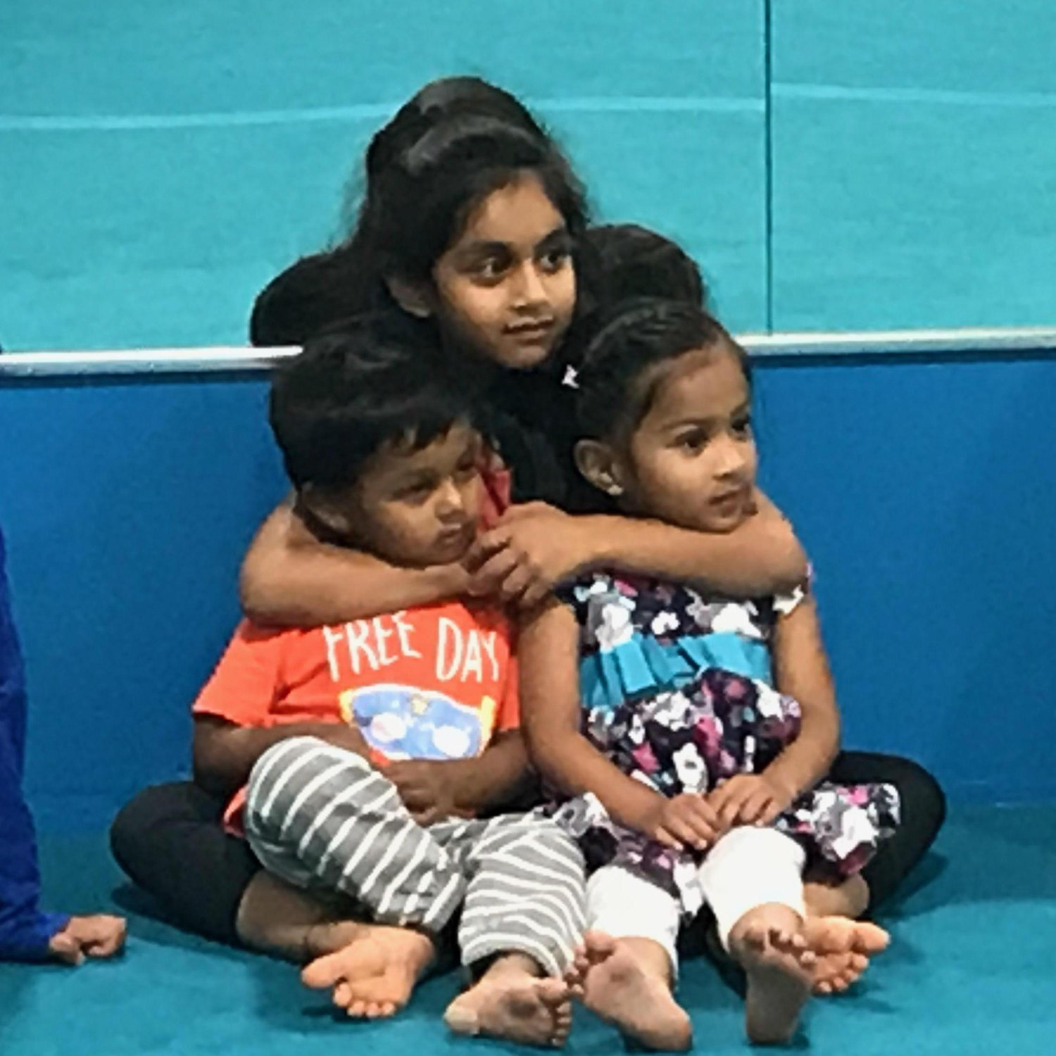 Ritu being a good sister.