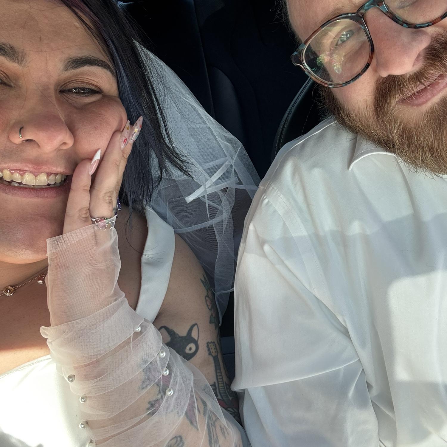 First selfie post marriage :)
