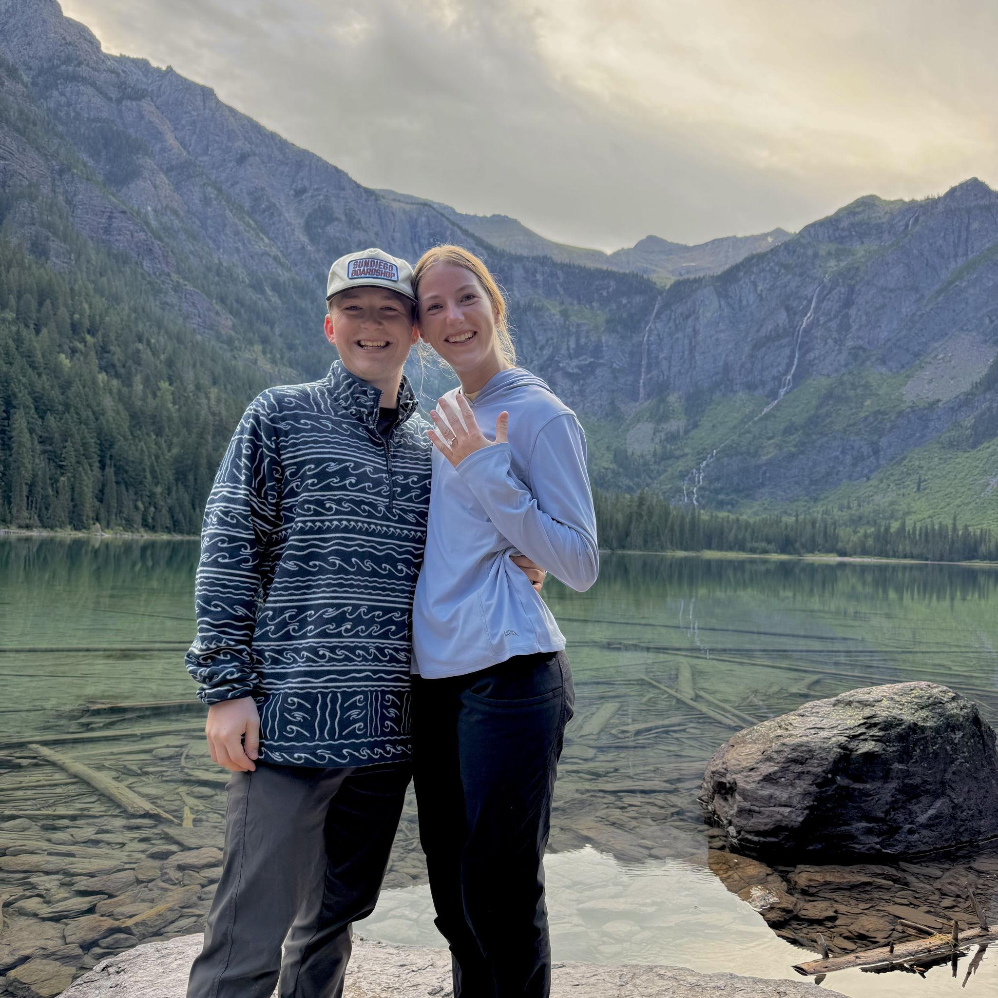 This was the spot where we said yes to a lifetime together!