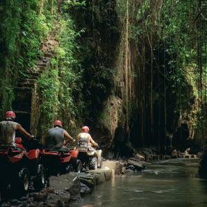 Quad ATV Waterfalls & Barong Caves Adventure