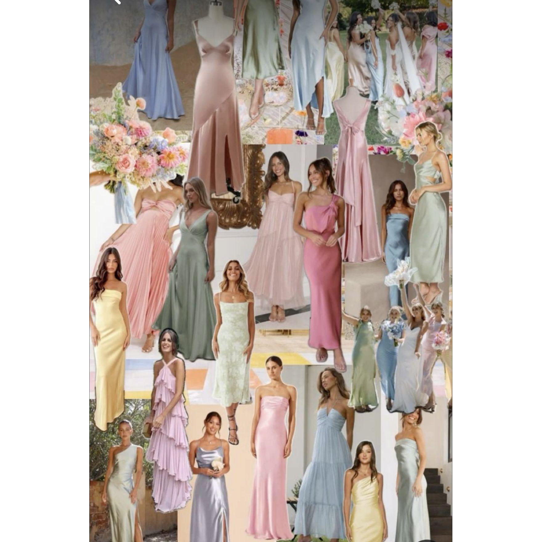 Mid Length to Floor Length Dress