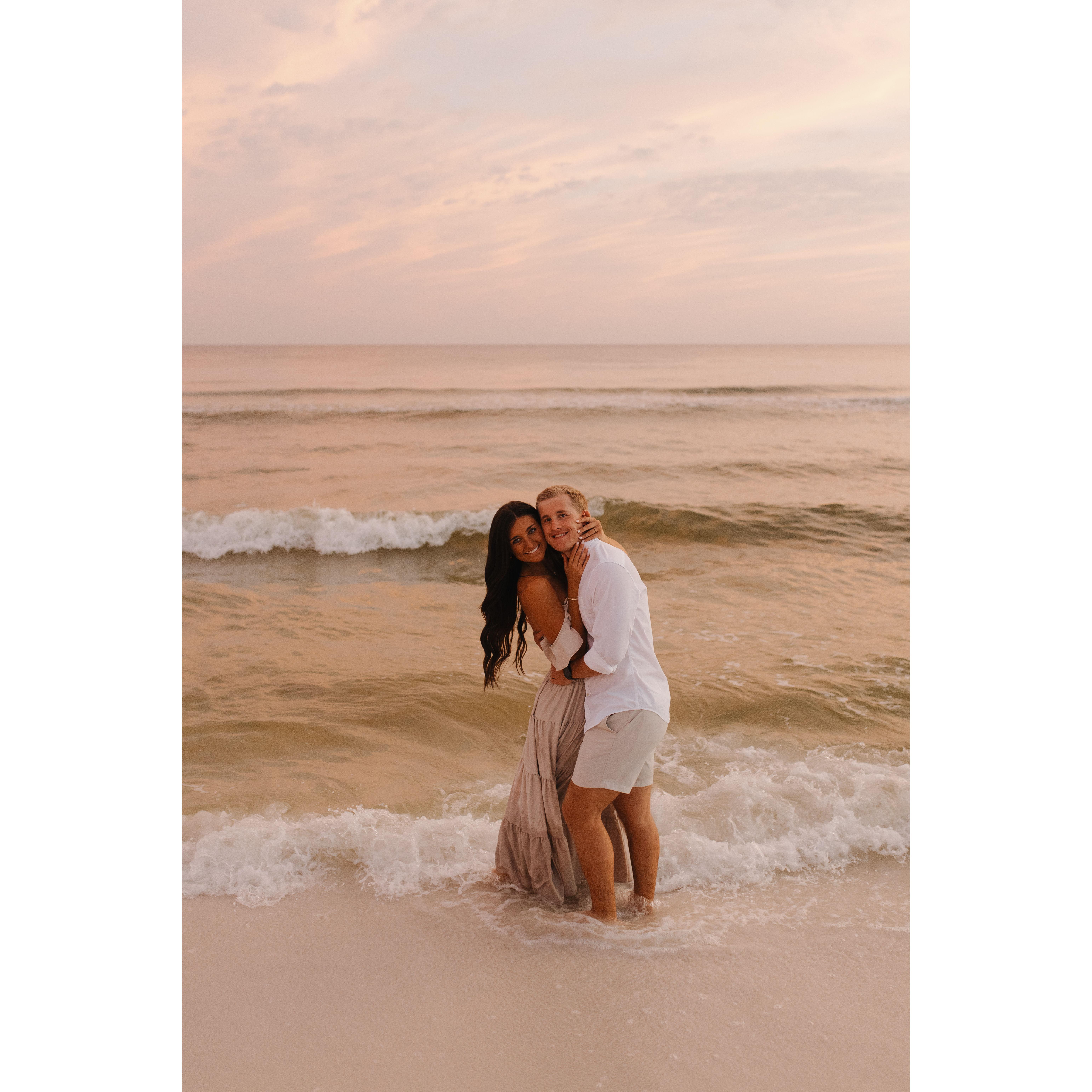 Our first family beach trip.