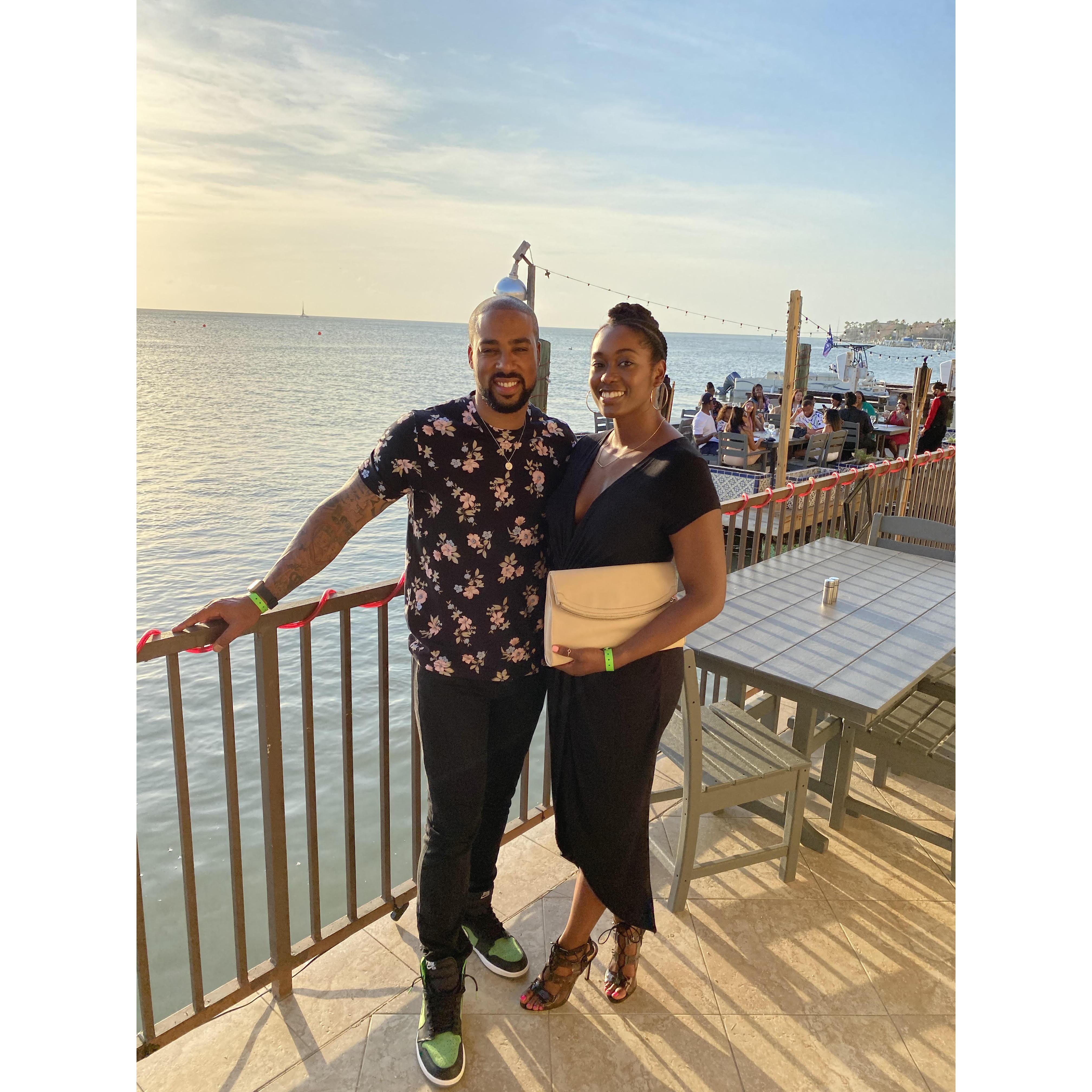 Our first "getaway" together! South Padre Island :)