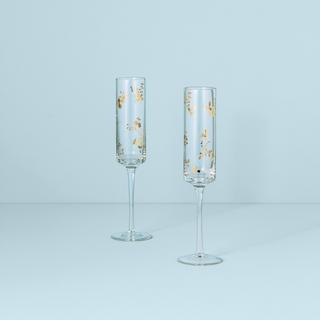 Opal Innocence Flourish Champagne Toasting Flute, Set of 2