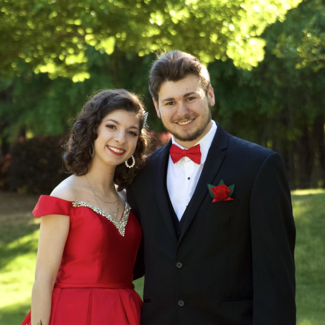 Prom '21, photo captured beautifully by Dad Christian