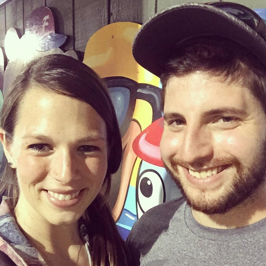 At the Reading Philies game, where Brandon proposed.