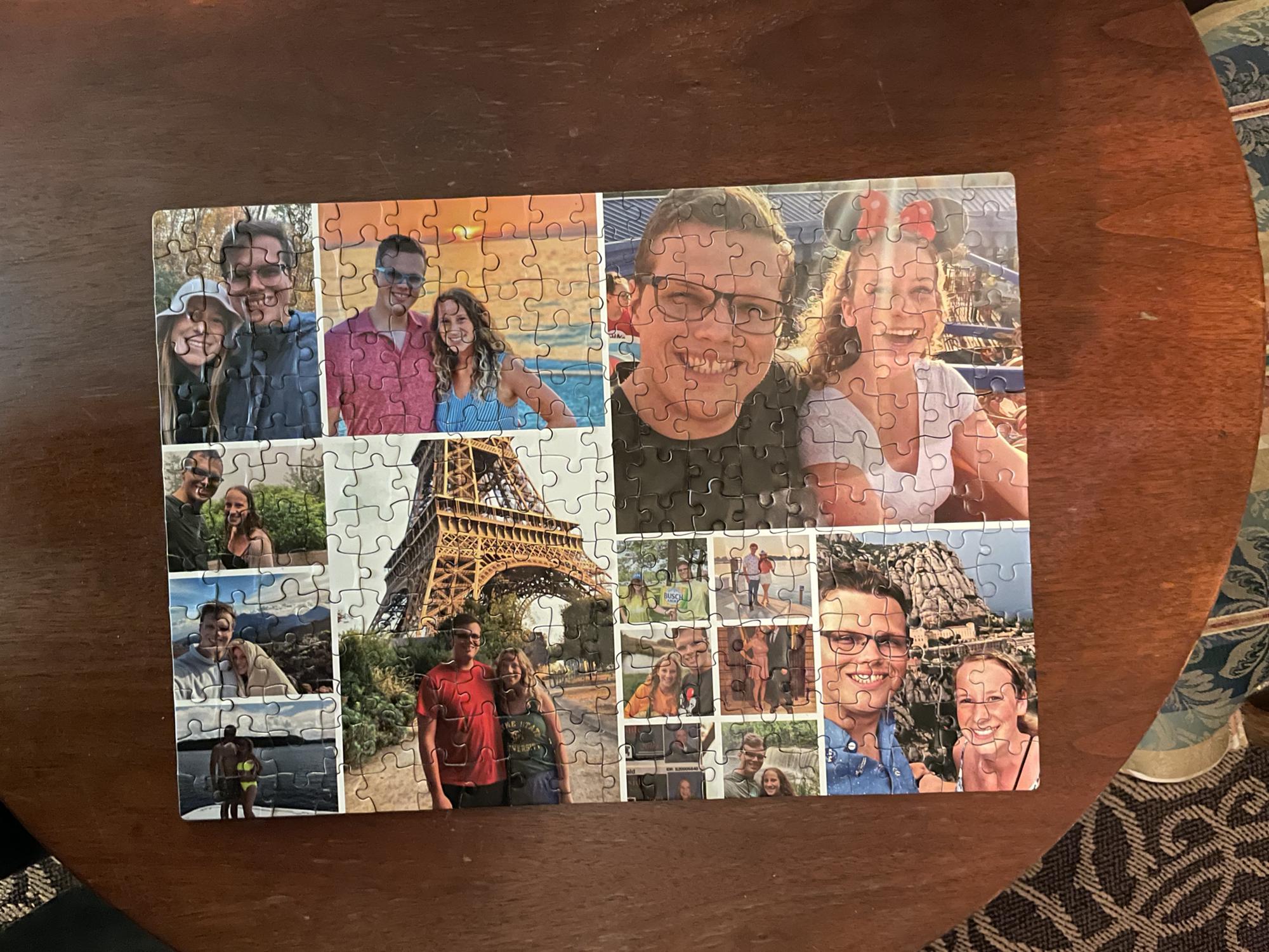 The puzzle Nelson made for the proposal!