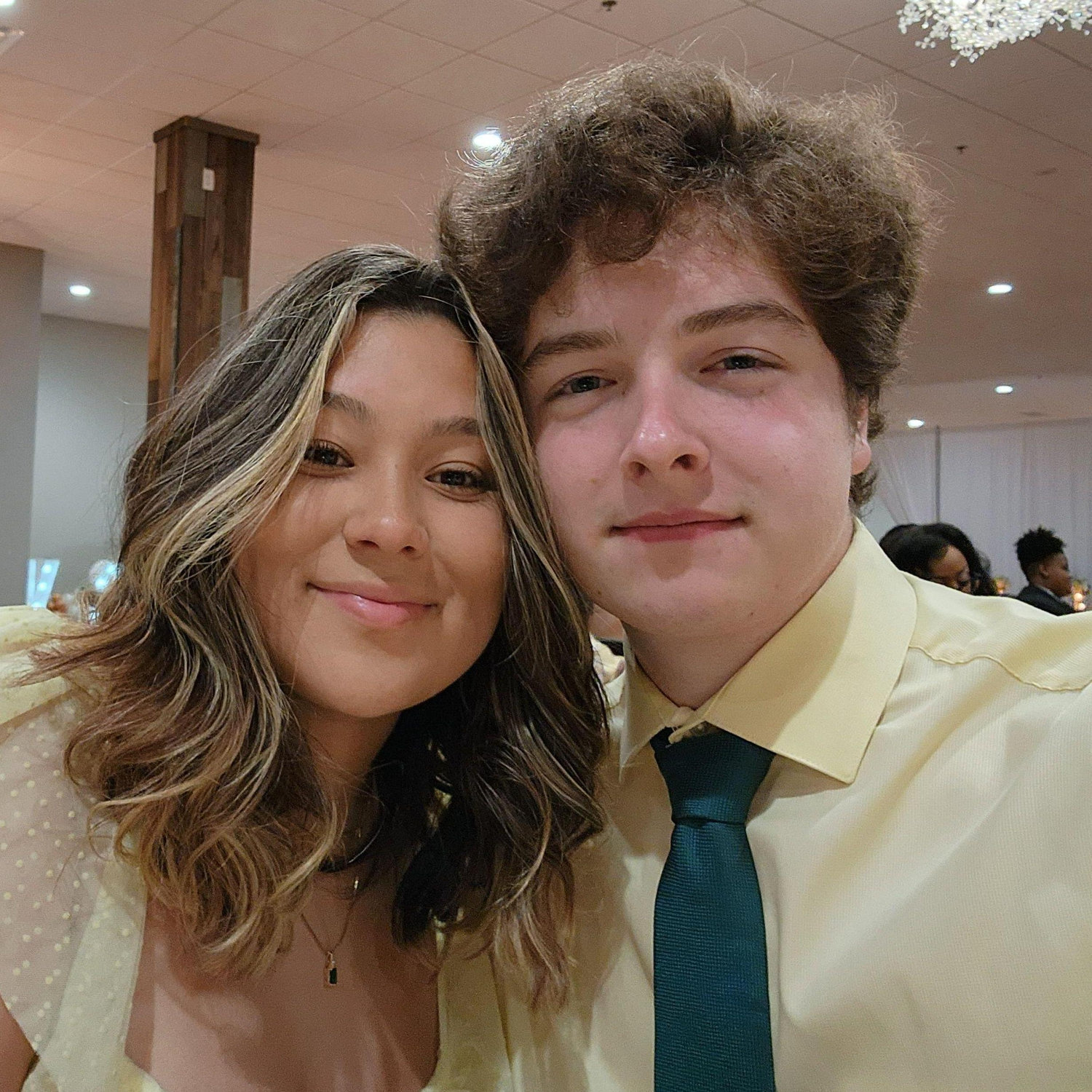 Wedding date. Sofia caught the bouquet and Grant caugh the garter