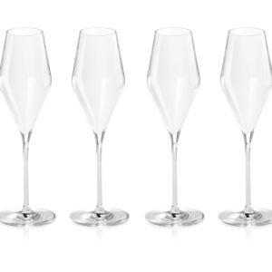 Set 4 Copas Flauta Le Creuset