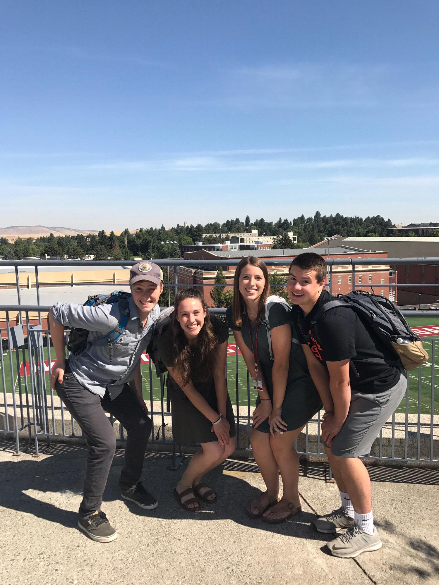 August 21, 2017
Karena and Andrew's last first day of undergrad at WSU.