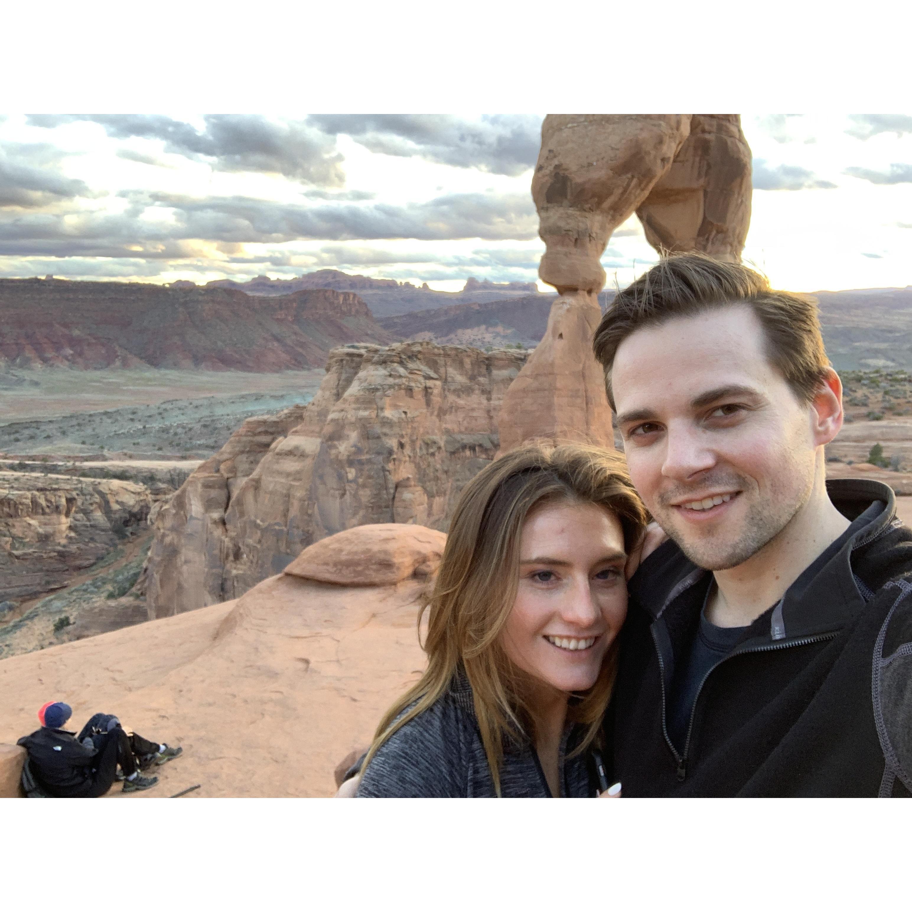 Adventuring all over Utah together