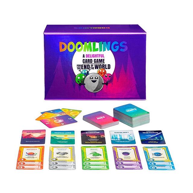 Doomlings Classic Card Game, Suitable for 2 - 6 Players, Fun Family Game for Kids and Adults, Ages 10 and Up | Includes 1 Mystery Holofoil