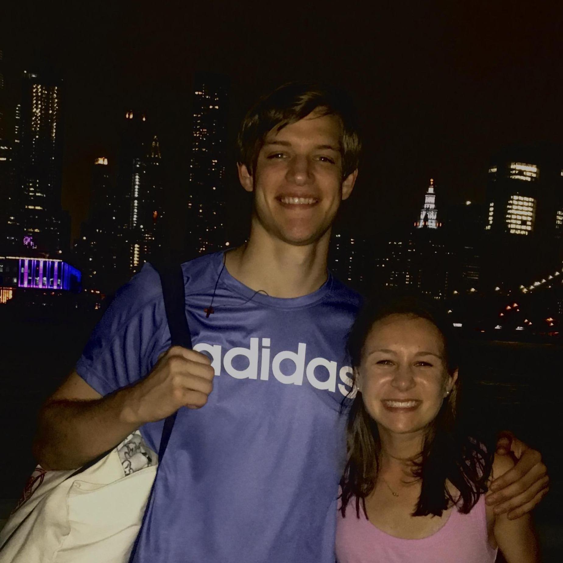8.22.2019
Outdoor movie in Brooklyn, NYC - right before we got stuck in the pouring rain!