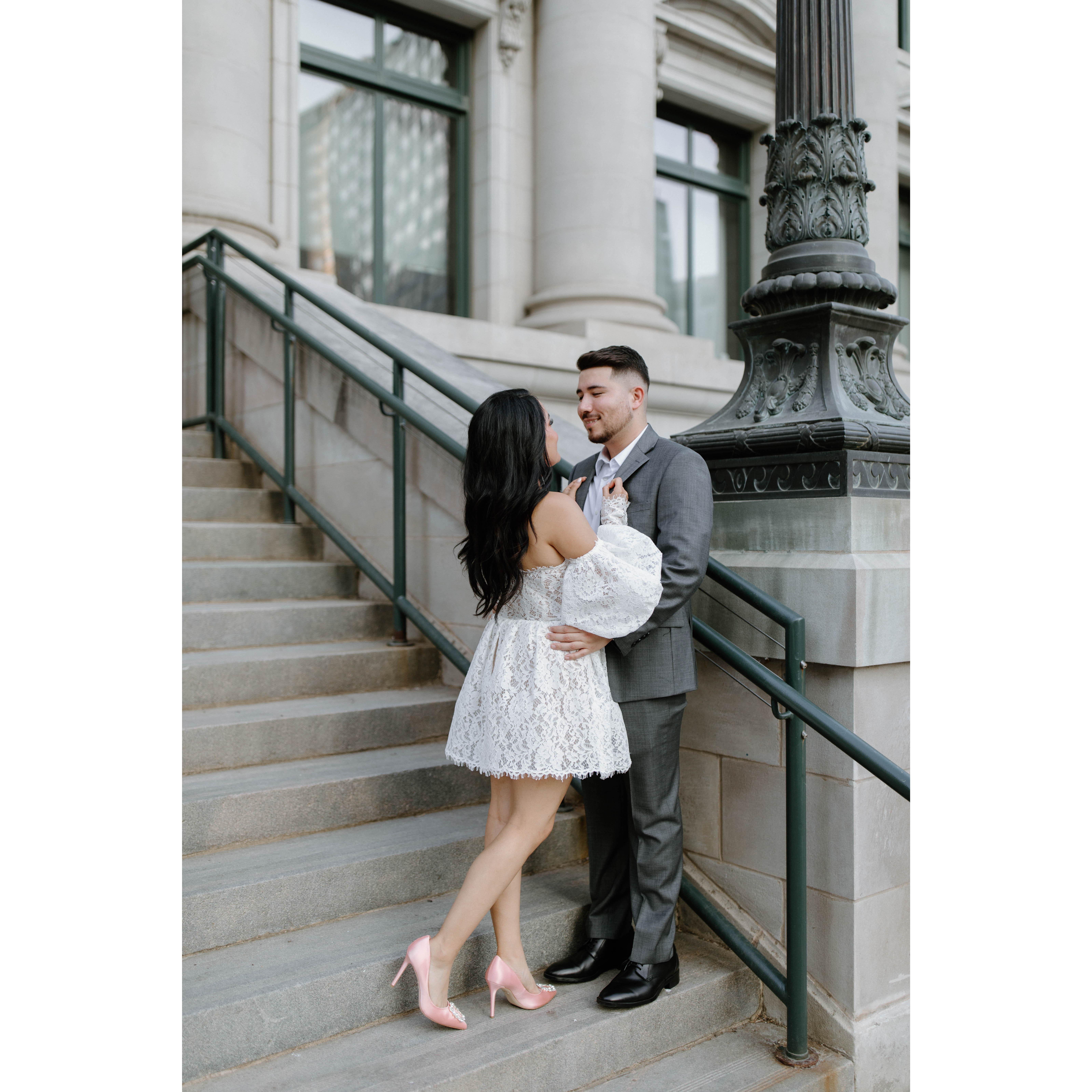 The One With the Engagement Photos.