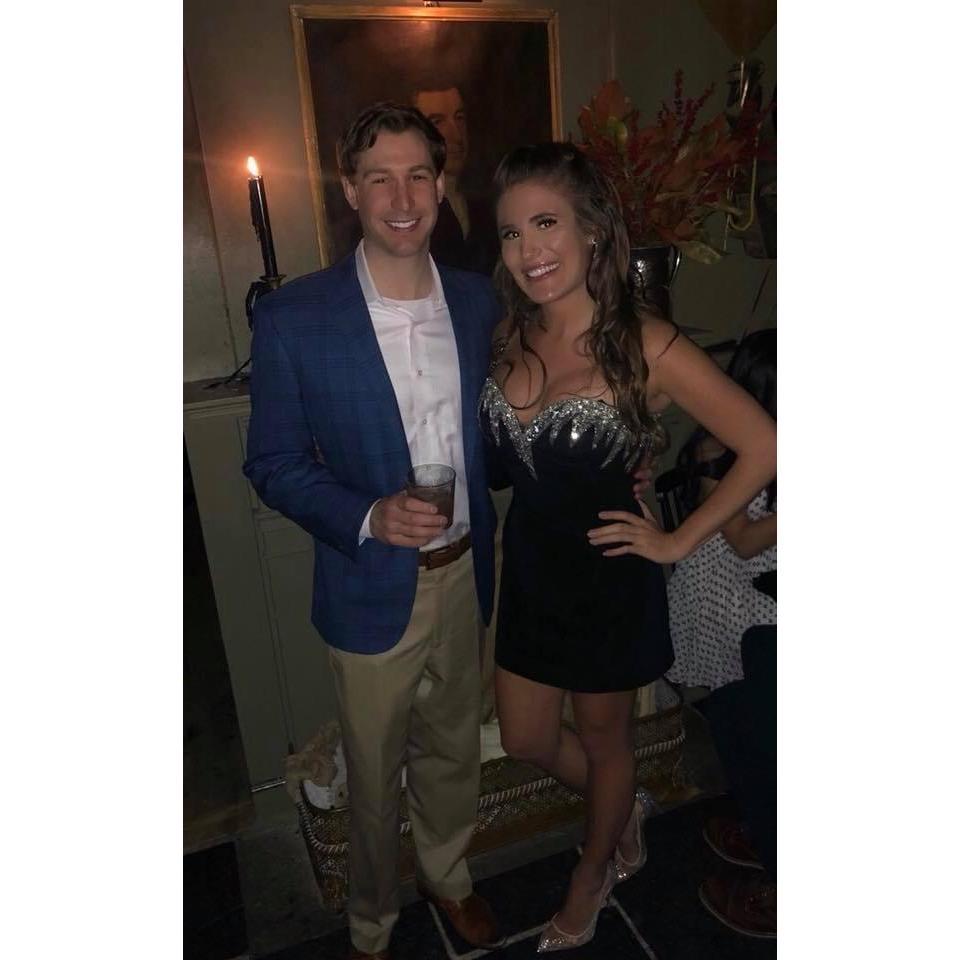 Geoff and Julies first New Years together, ringing in 2019.