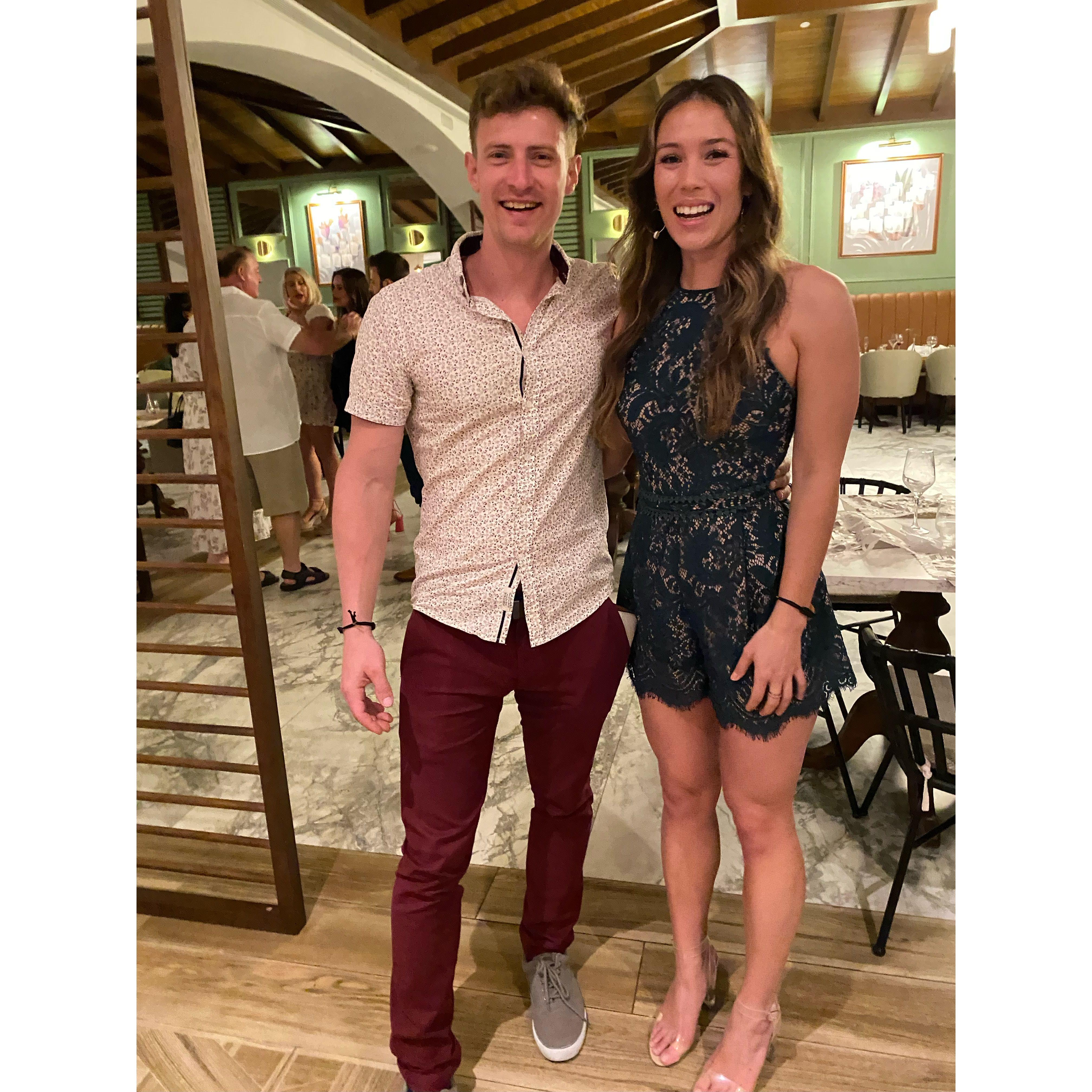 Celebrating the love of Jonnie and Jenna in Cancun, Mexico.