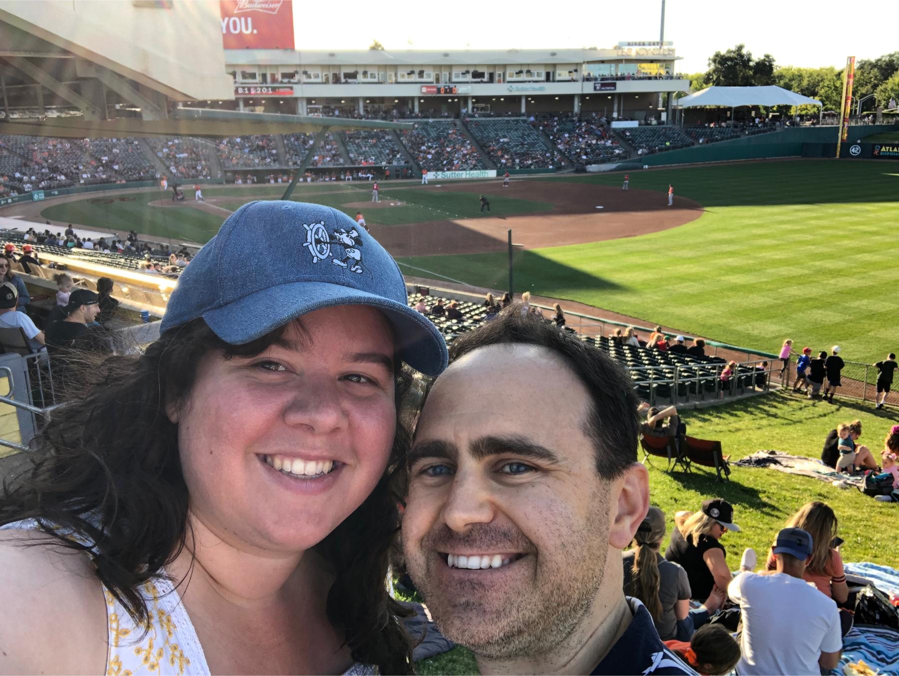 River Cat's AAA baseball game- May 2022