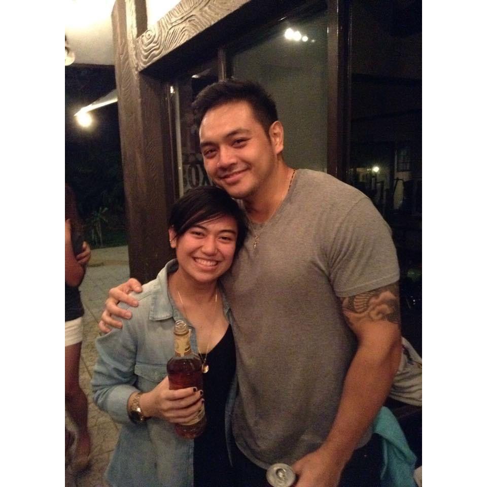 At our football afterparty at Yo's house in 2015! Jesse kept giving me shots of poisonous alcohol the whole night and now were getting married LOL!