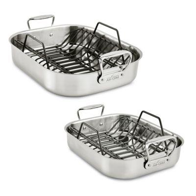All-Clad® Large Stainless Steel Roaster With Rack