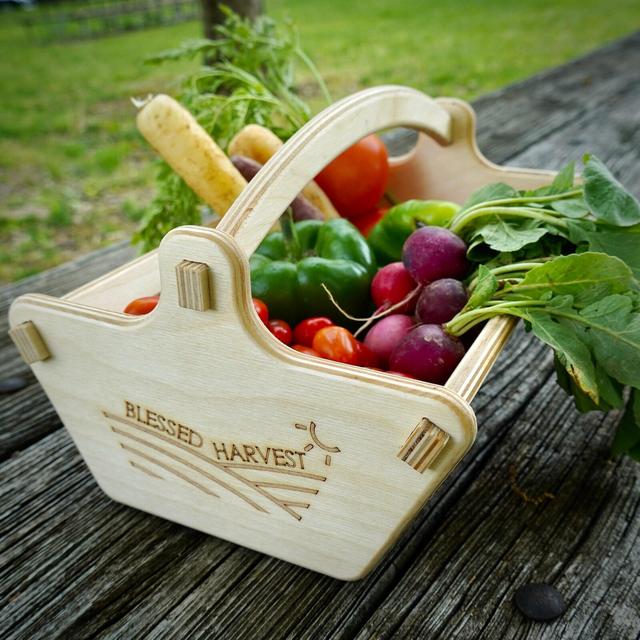 Personalized Harvest Basket