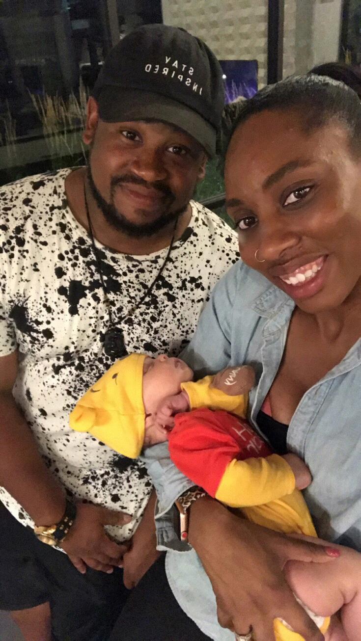 Proud Uncle and Auntie to Baby Kai