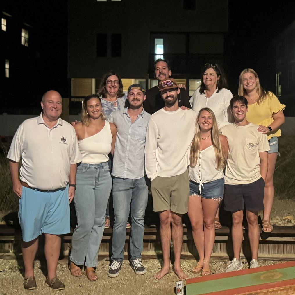 Another fun Pugh family OBX vacation. Hanging with Teddy's relatives