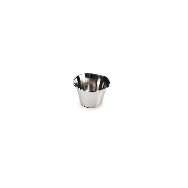 RSVP International Kitchen Prep Bowl Collection Stainless Steel, Sauce Cups, Set of 24, Silver