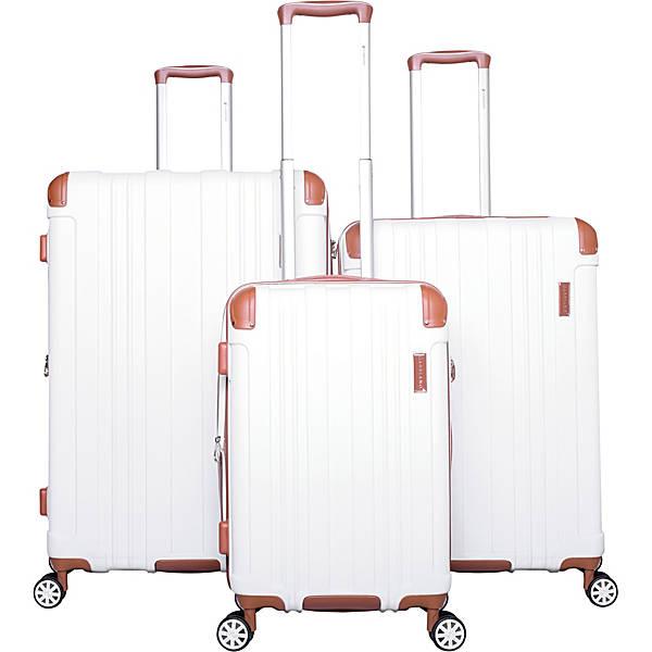 Gabbiano Bravo 3 Piece Hardside Spinner Luggage Set