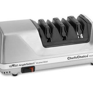 Chef'sChoice 1520 Angle Select Electric Knife Sharpener, Stainless-Steel