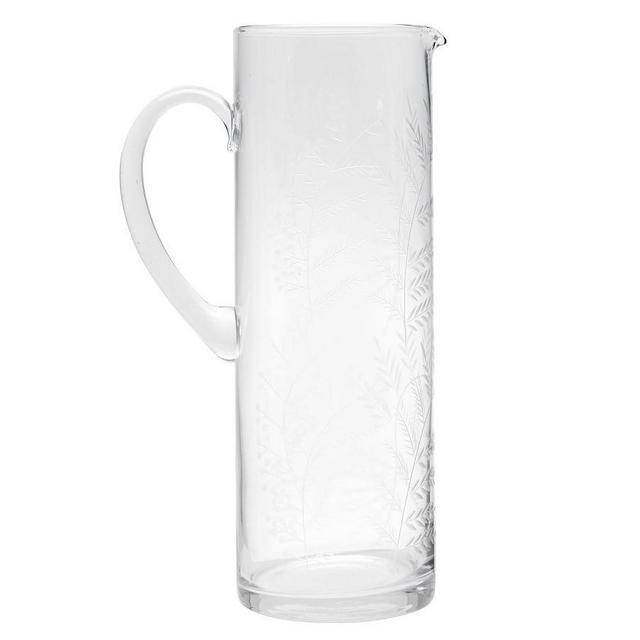 Monique Lhuillier Gabrielle Etched Iced Tea Pitcher