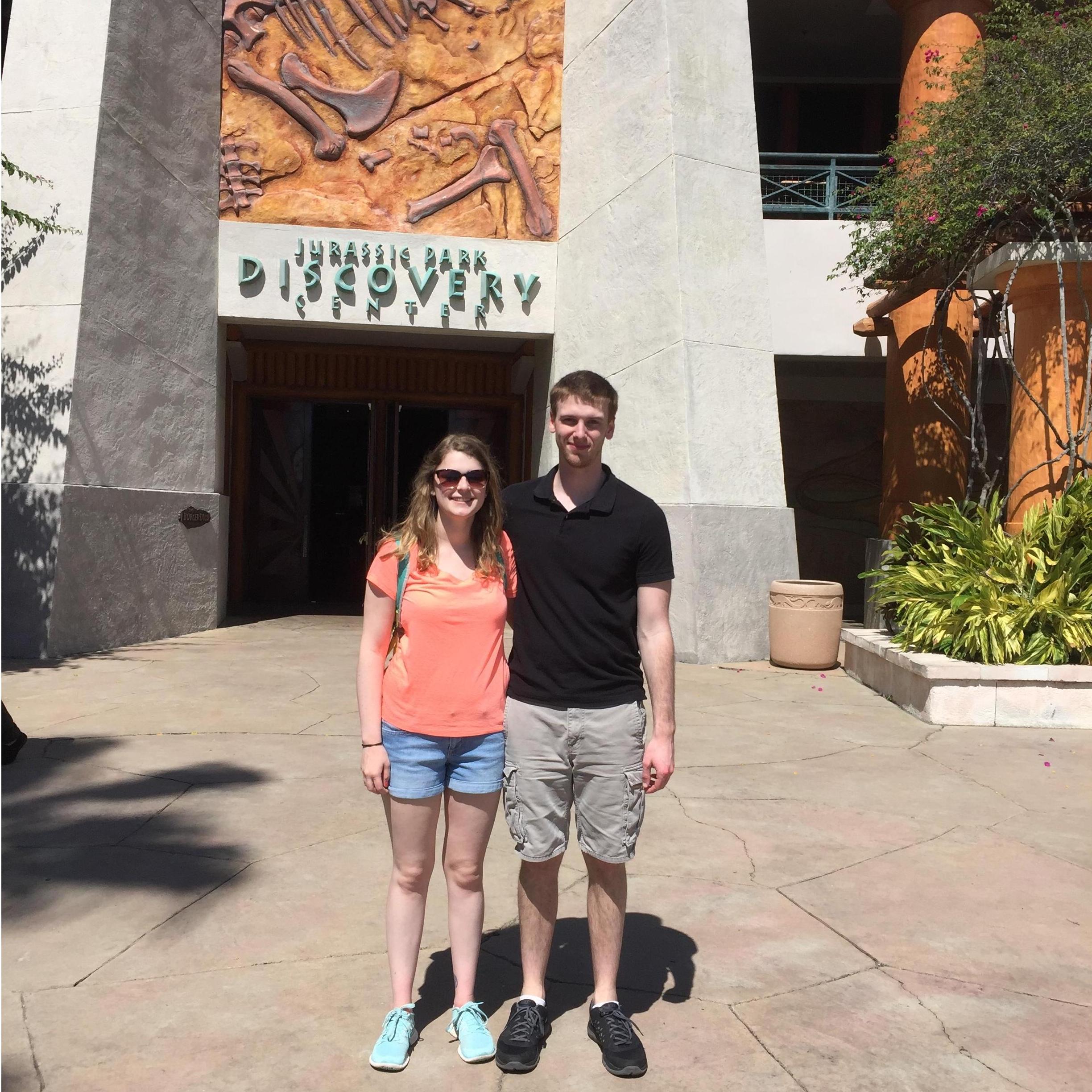 Our first cross country trip to Orlando. Universal studios!!😎Spring 2016