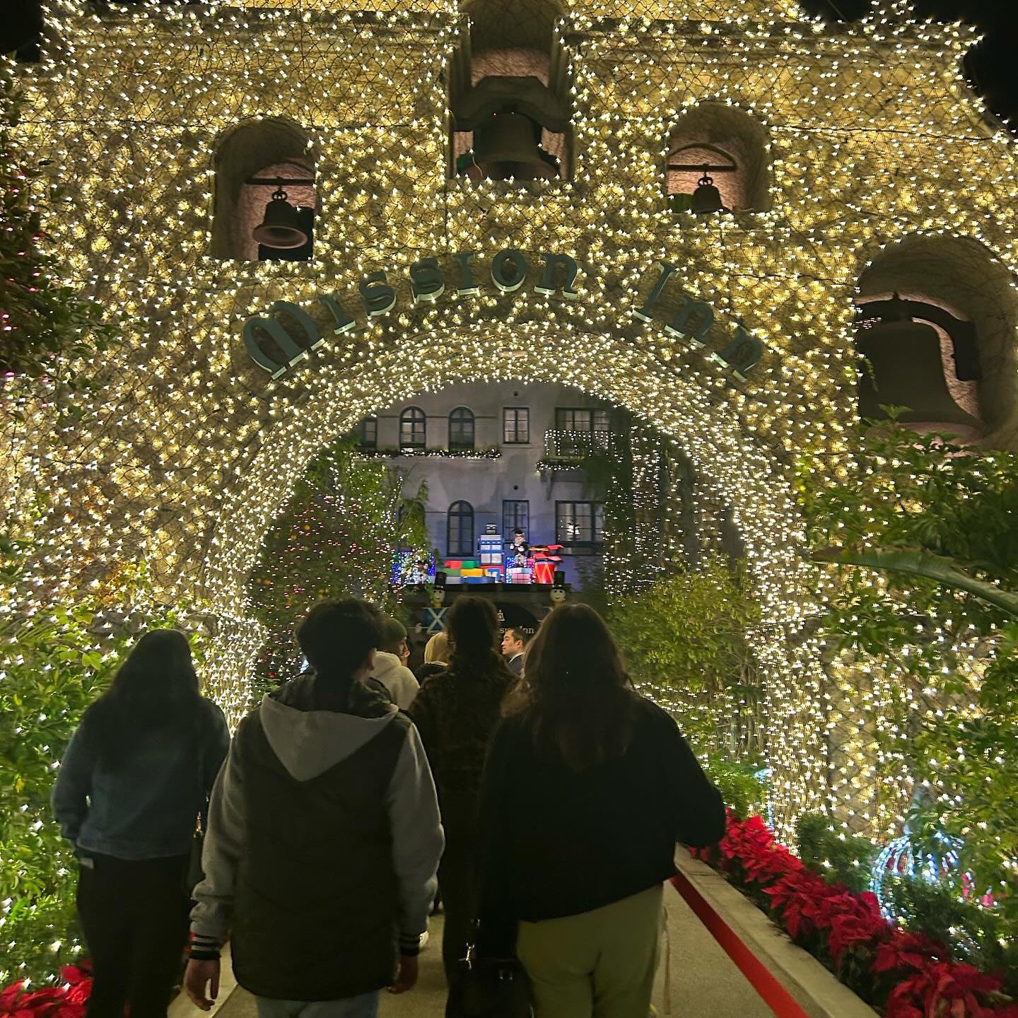 First time at Mission Inn together