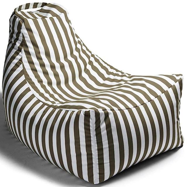 Jaxx Juniper Chaise Lounge, Taupe Striped