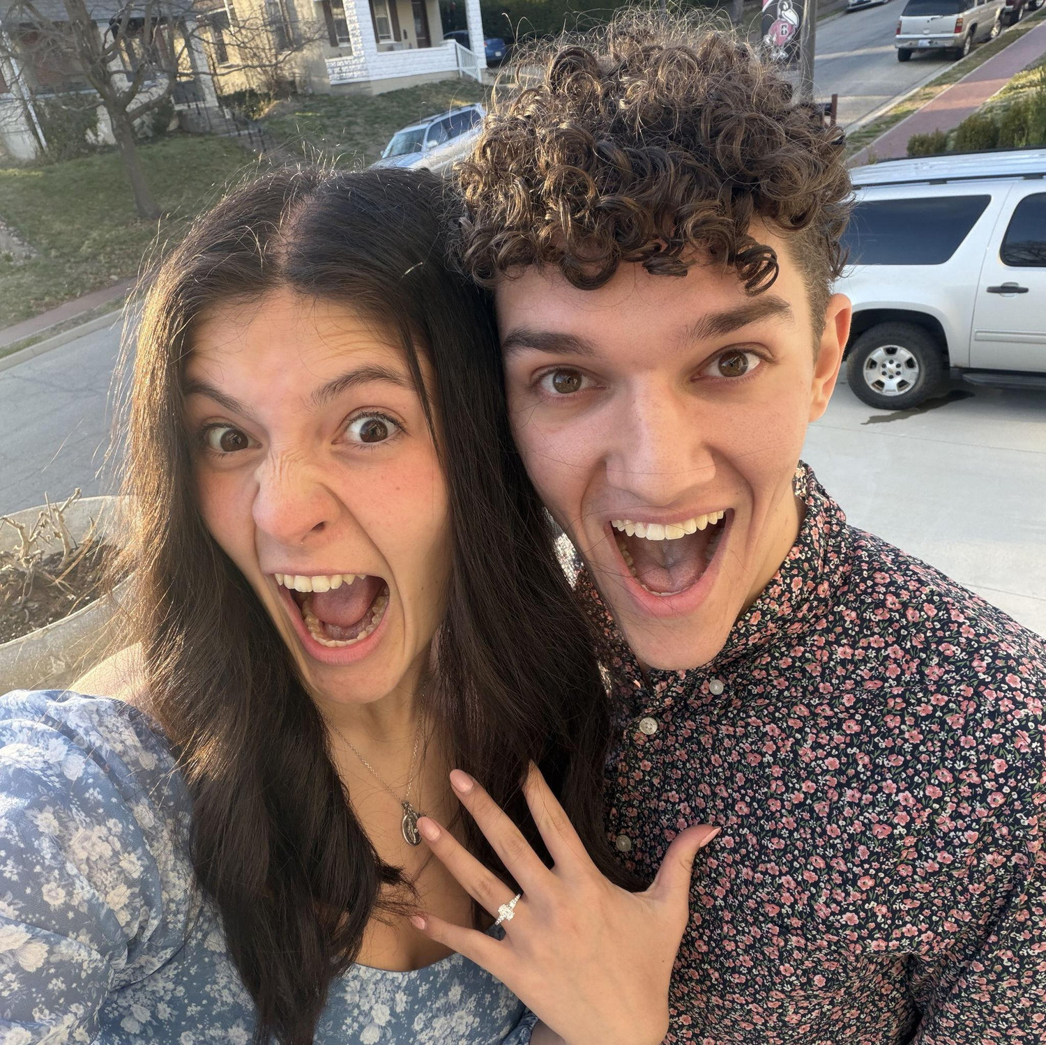The day we got engaged !