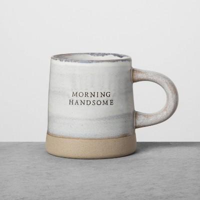 Reactive Glaze Stoneware Mug Morning Handsome Blue - Hearth & Hand&#153; with Magnolia