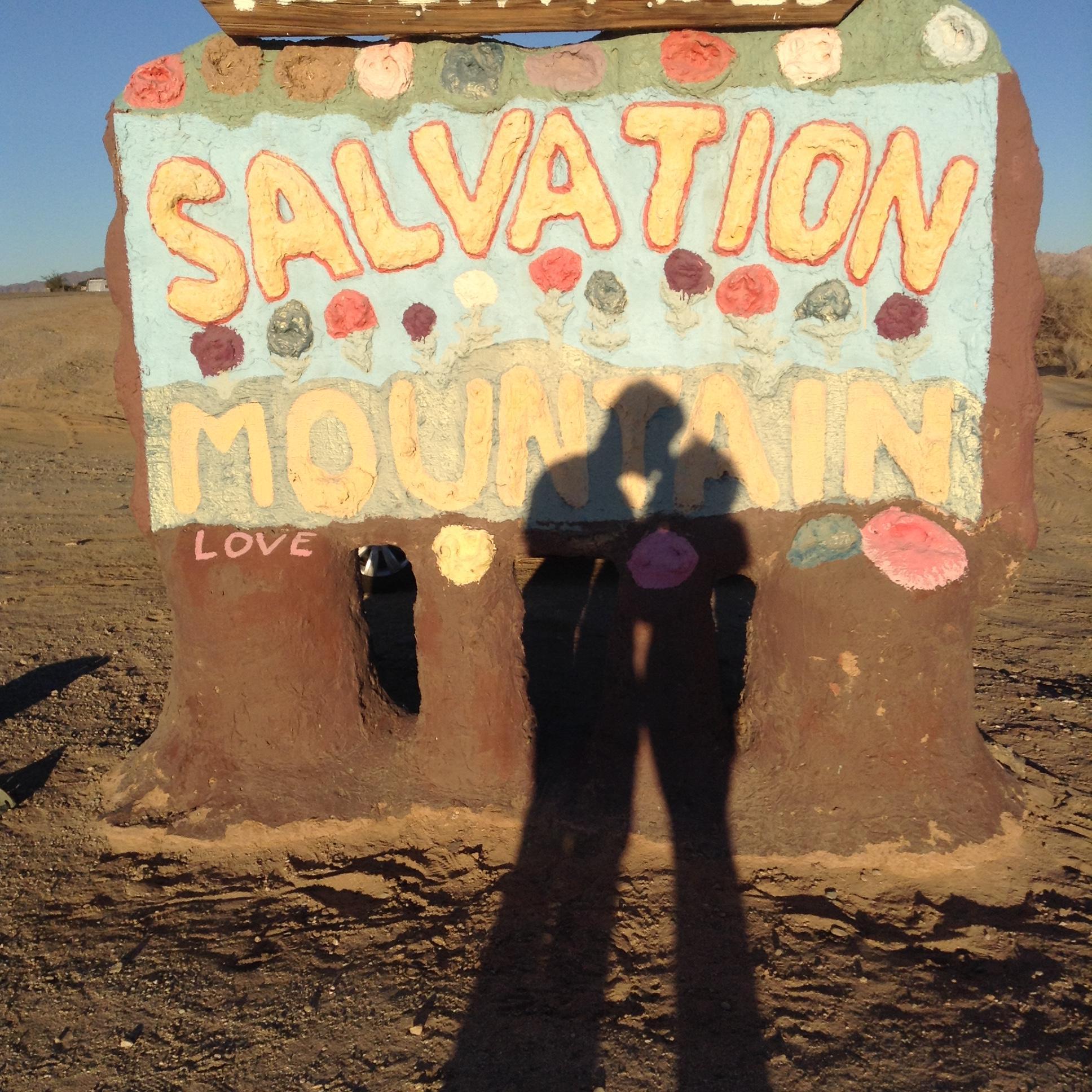 Salvation Mountain exploring, 2014