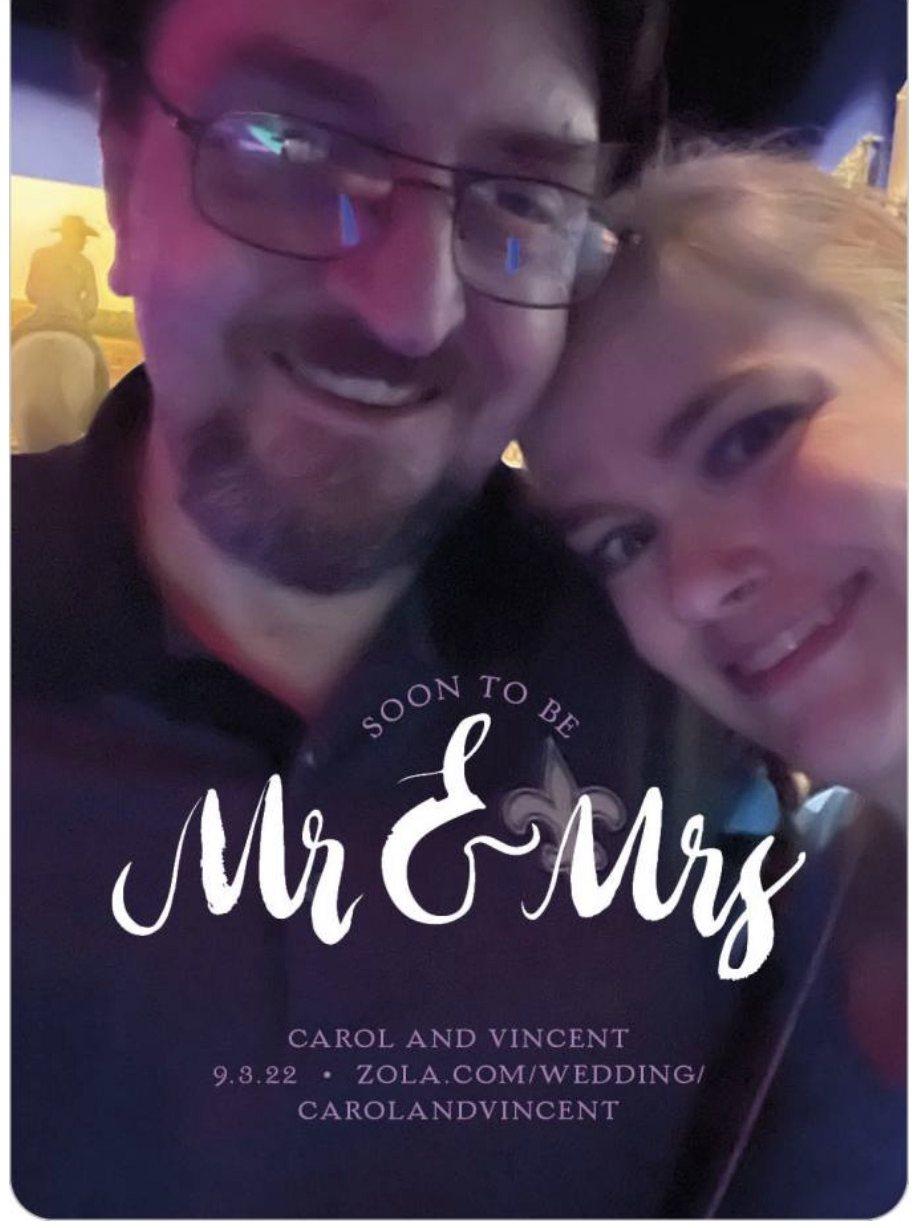 The Wedding Website of Carol Bradley and Vincent Zurawski