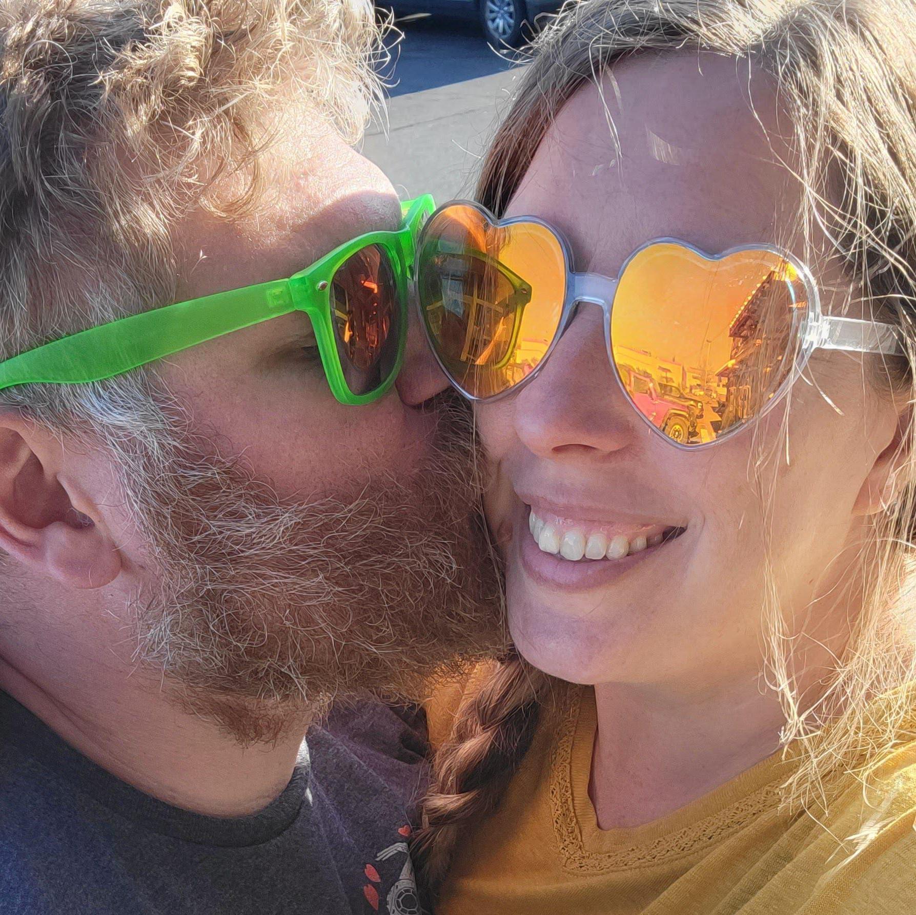 Sunny summer date night.