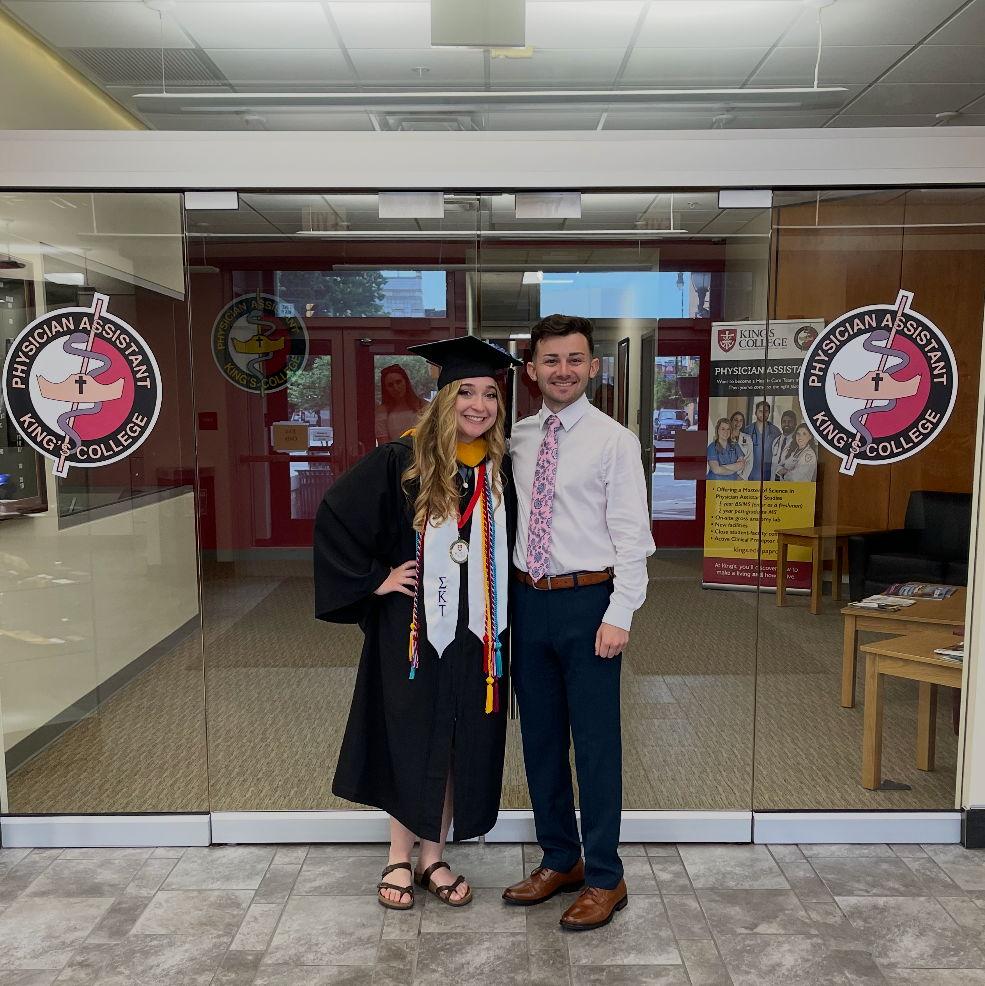 Sarah's undergraduate graduation in 2022!