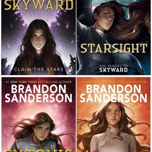 The Skyward Series 4 Books Set - Skyward, Starsight, Cytonic, Defiant (Hardcover Edition)
